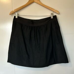 Black J Crew wool skirt (size 8)